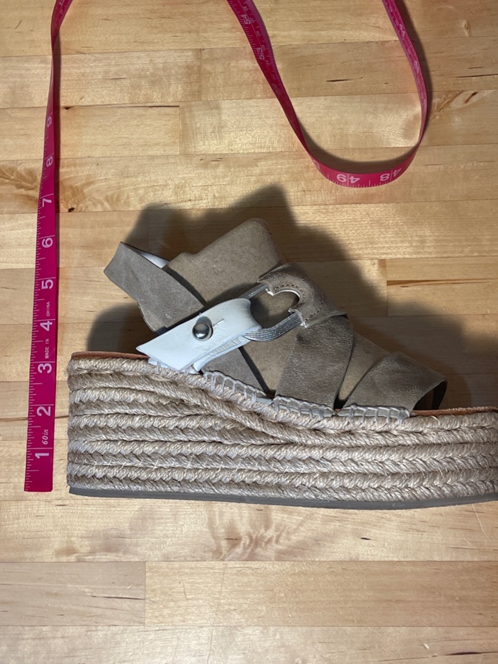 RAG & BONE August Suede Platform Espadrille Wedge Sandals - Picture 11 of 11